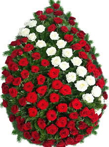 coroana 100 trandafiri