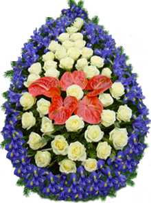 coroana irisi trandafiri anthurium