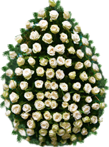 coroana 100 trandafiri