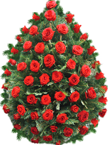 coroana trandafiri rosiii