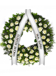 coroana rotunda trandafiri