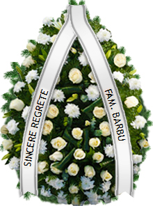 coroana 100 trandafiri