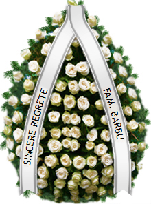 coroana trandafiri gypsophila