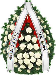 coroana anthurium garoafe