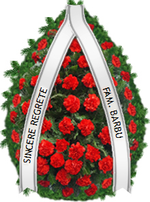 coroana garoafe rosii