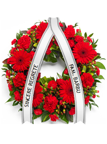 coroana garoafe trandafiri