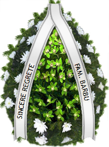 coroana crizanteme orhidee