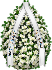 coroana 100 crizanteme