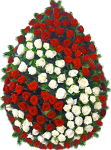 coroana 100 trandafiri