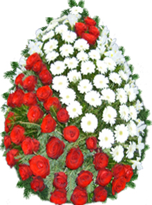 coroana rotunda trandafiri orhidee