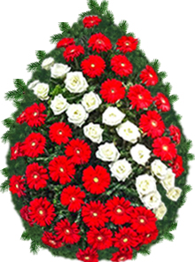 coroana gerbera trandafiri