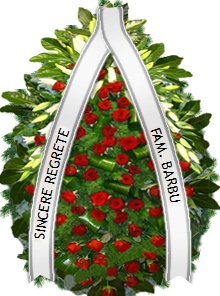 coroana trandafiri boboci crini