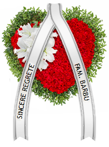 inima funerara garoafe crini